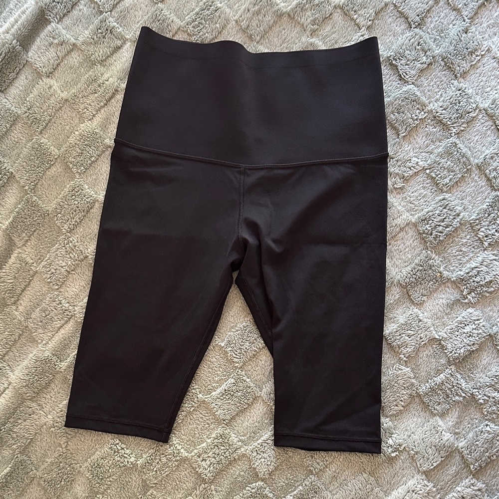High-Waisted‎ Black Shapewear Shorts